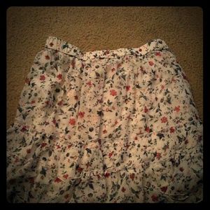 Floral Abercrombie & Fitch Skirt- M